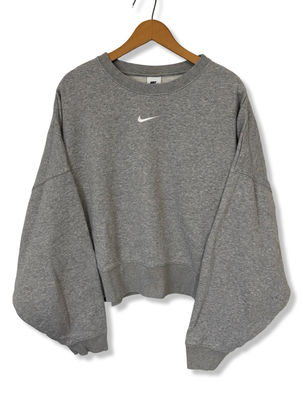 Nike Oversized Cropped Crewneck Sweatshirt